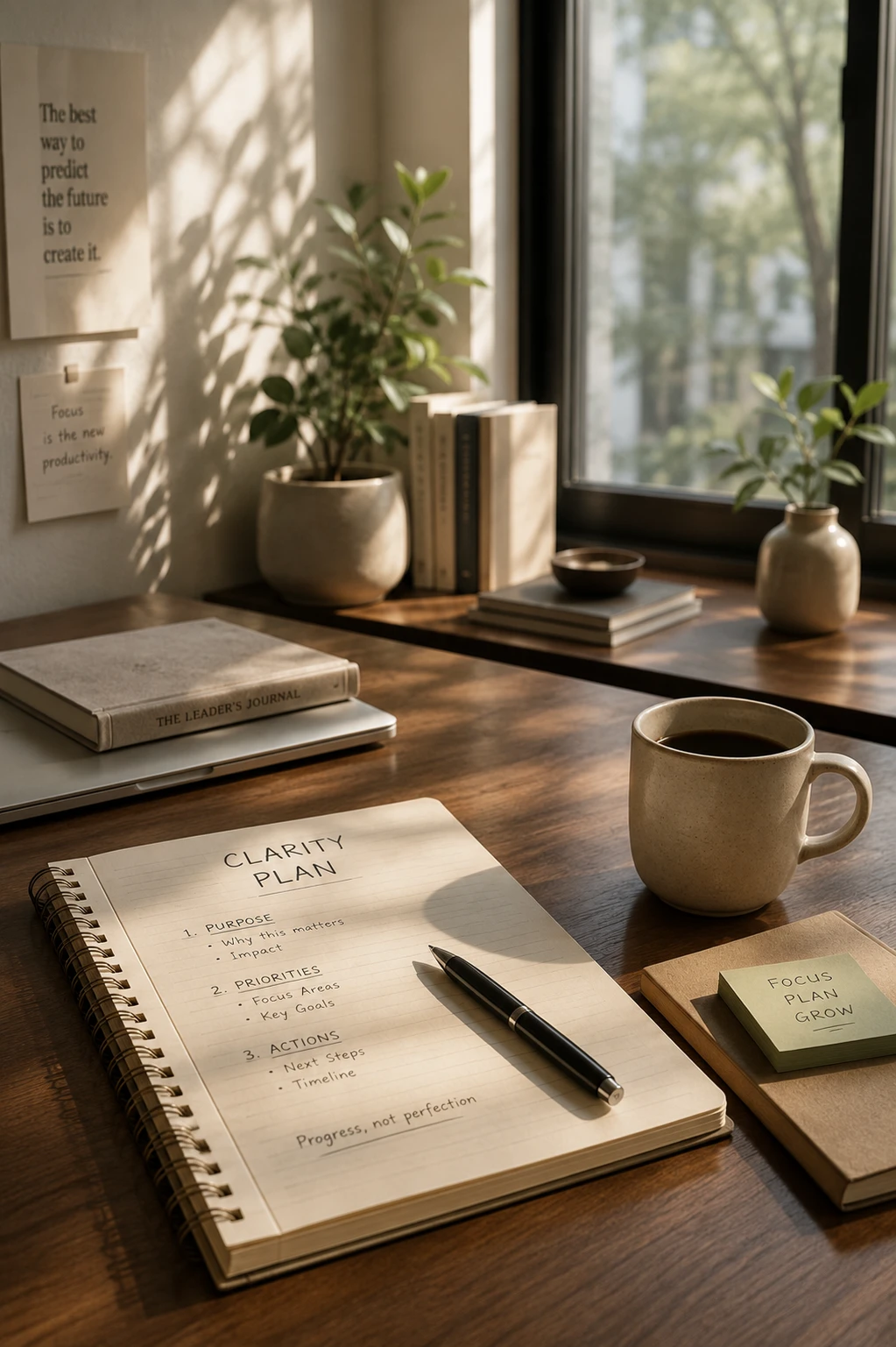 Notebook / clarity plan